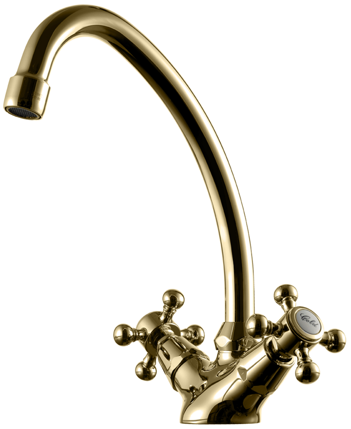 Tvättställsblandare Tapwell VLV077 Mässing