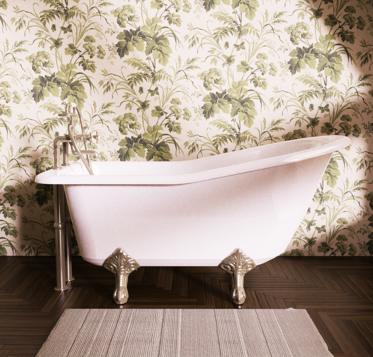 Badkar Burlington Buckingham 150 cm, bild 2
