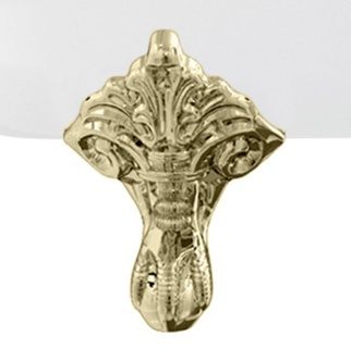 Badkar Burlington Buckingham 150 cm med badkarsfötter traditionella guld