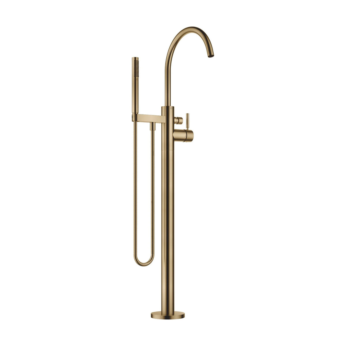 Dornbracht fristående badkarsblandare Borstad Dark Brass