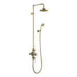 Duschset Burlington Avon utanpåliggande Guld, 9 tum (23 cm)