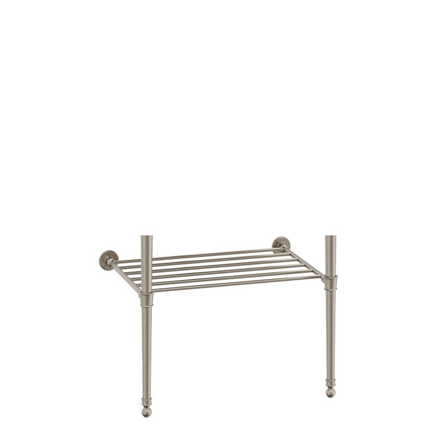 Handdukshylla Burlington till ställning 61 cm Borstad nickel