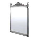 Spegel Burlington med aluminiumram 55 x 75 cm Borstad aluminium