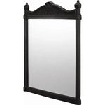 Spegel Burlington med aluminiumram 55 x 75 cm Svart