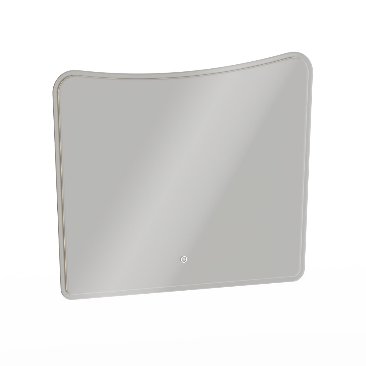 Spegel med LED-belysning Burlington Strand, 800 x 650 mm