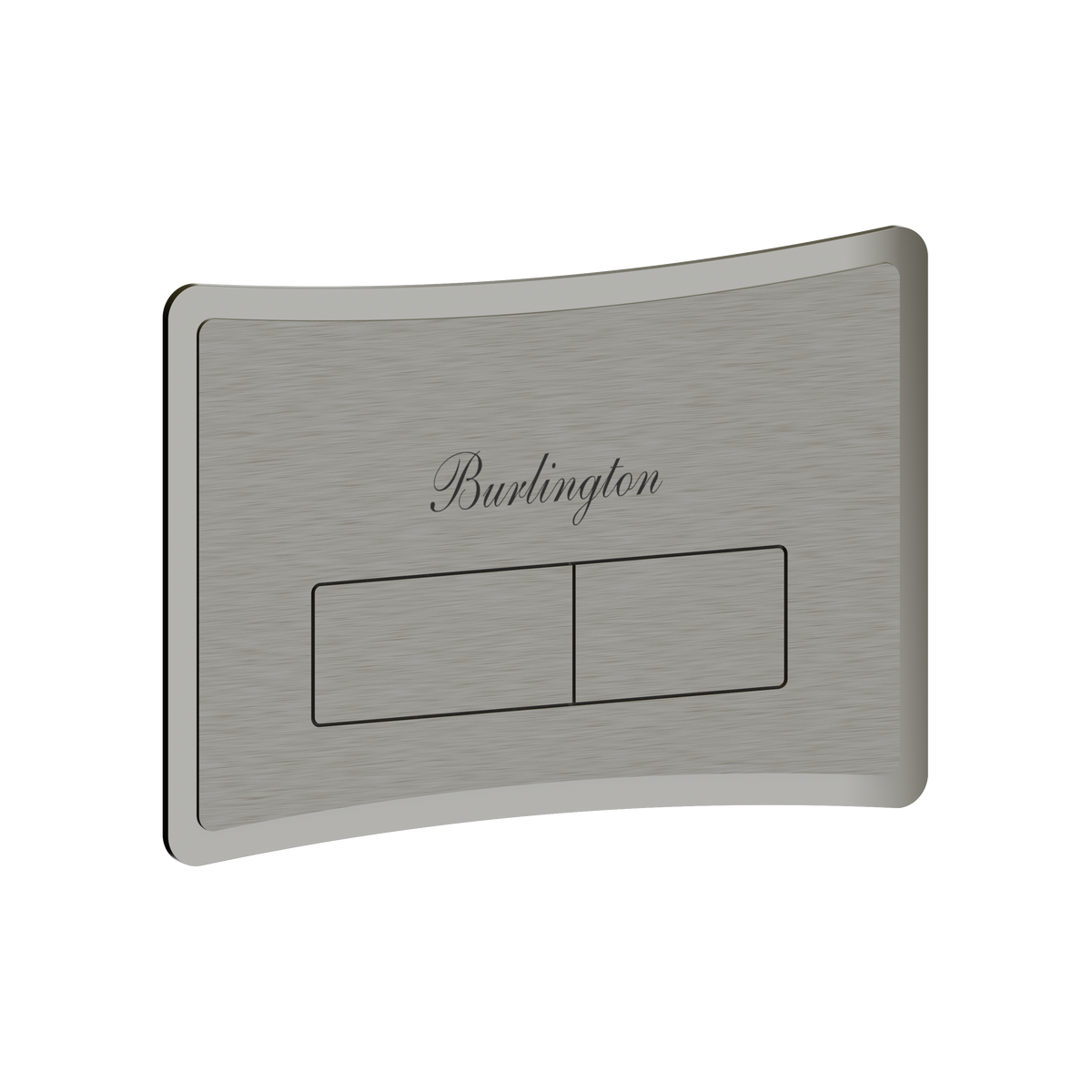 Spolplatta Burlington Strand Borstad nickel