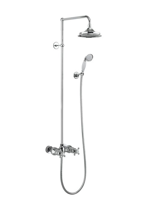 Takduschset Burlington Eden Krom, 6 tum (15 cm)