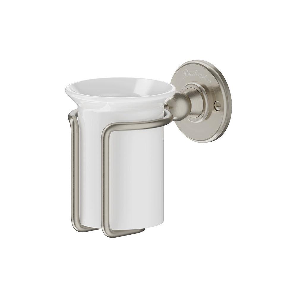 Tandborstmugg Burlington Borstad nickel