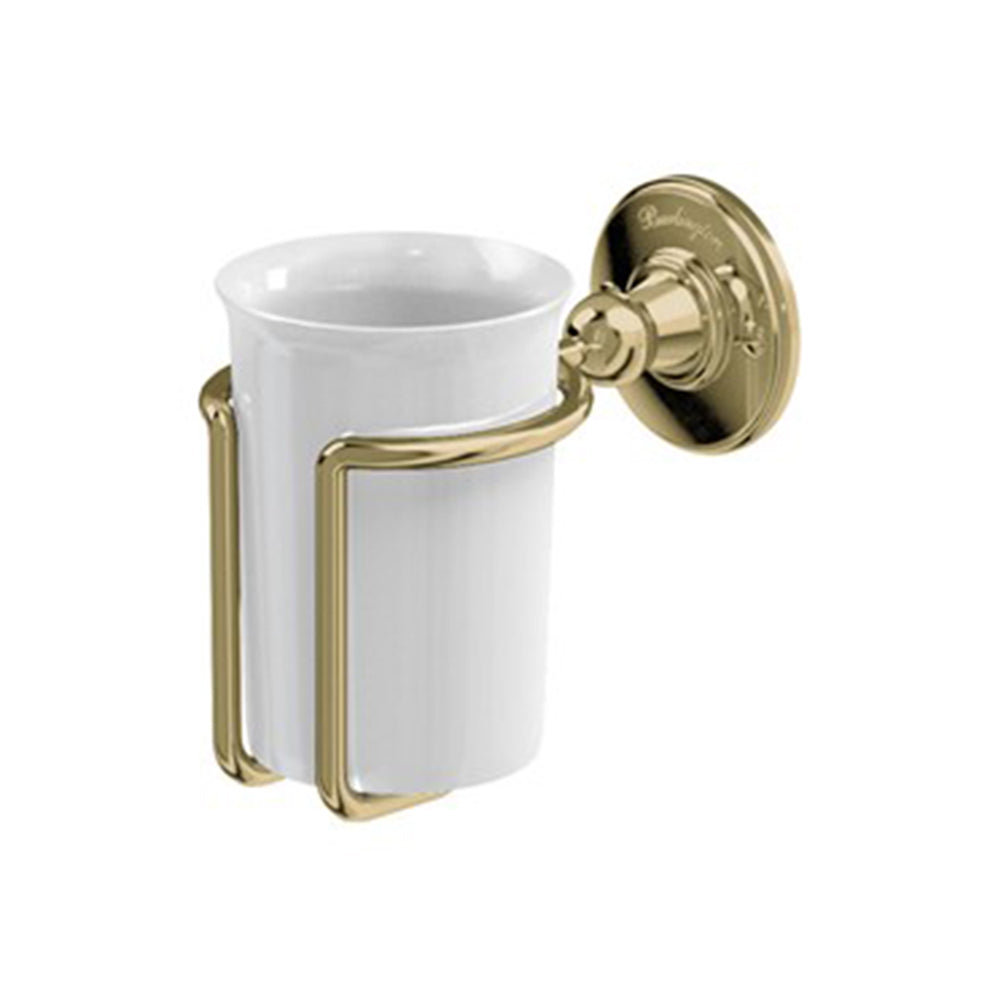 Tandborstmugg Burlington Guld