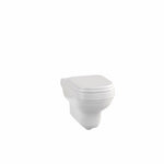 Toalett vägghängd Burlington Riviera med soft close-sits