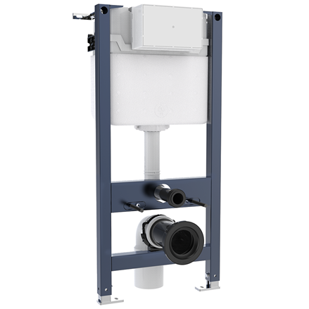 Toalettfixtur Burlington med inbyggd cistern 98 cm