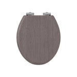 Toalettsits Burlington Guild Soft Close, mörk ek