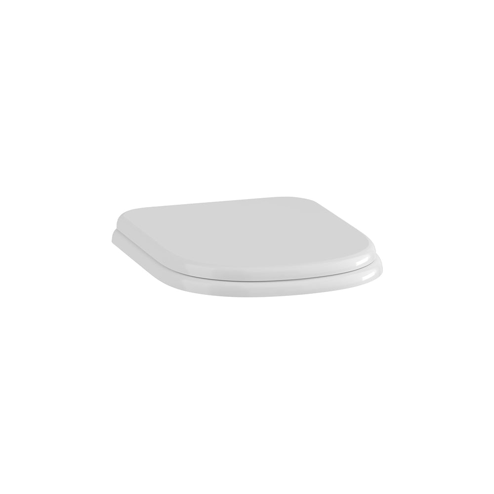 Toalettsits Burlington Riviera Soft Close vit, vit