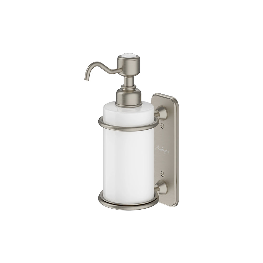 Tvåldispenser Burlington Borstad nickel