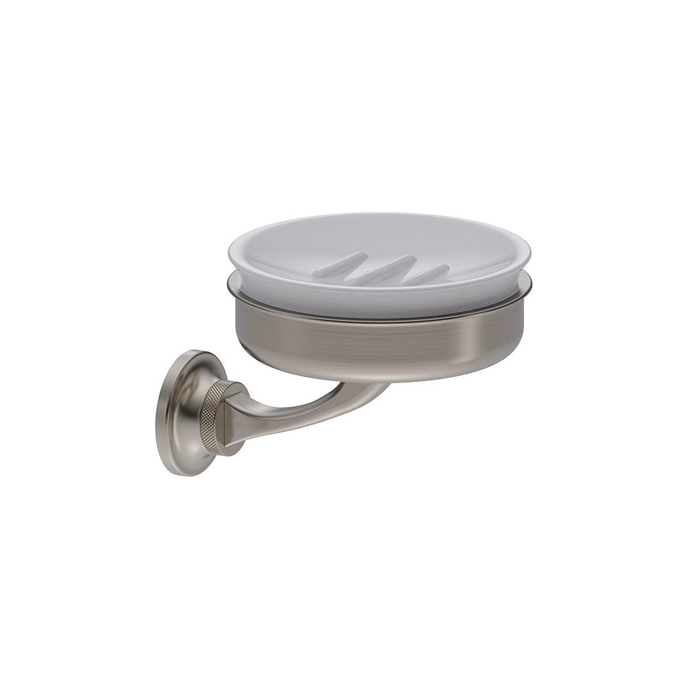 Tvålfat Burlington Guild Borstad nickel