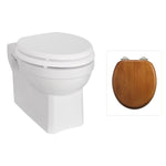 Vägghängd Toalettstol Burlington med soft close-sits, sits ek