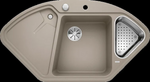 Blanco Delta II Silgranit Tryffel diskho