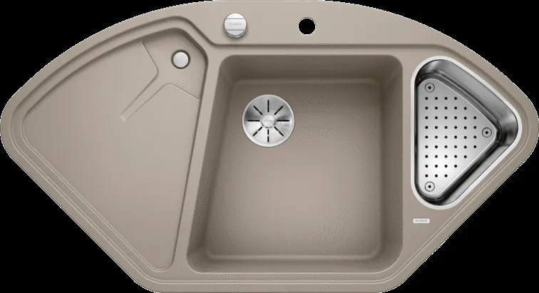 Blanco Delta II Silgranit Tryffel diskho