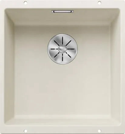 Blanco Subline 400-U Silgranit Naturvit diskho