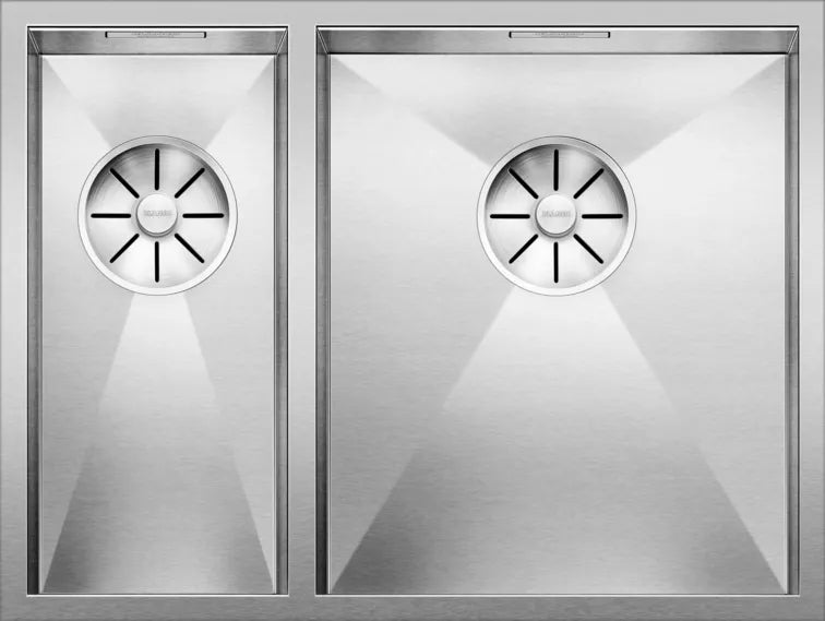 Blanco Zerox 340/180-U Rostfritt stål stor ho höger diskho