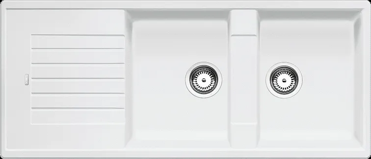 Blanco Zia 8 S Silgranit Vit diskho