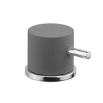 Diskmaskinsavstängning iCrolla Silgranit-look Alumetallic/krom