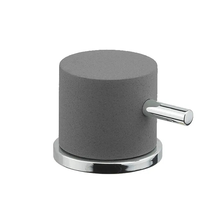 Diskmaskinsavstängning iCrolla Silgranit-look Alumetallic/krom