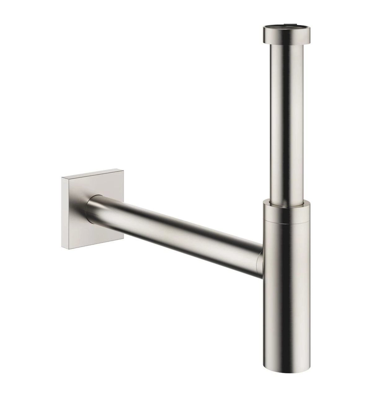 Dornbracht 10060780-06 Vattenlås 1 1/4 täckbricka 78x78 mm Borstad Platina