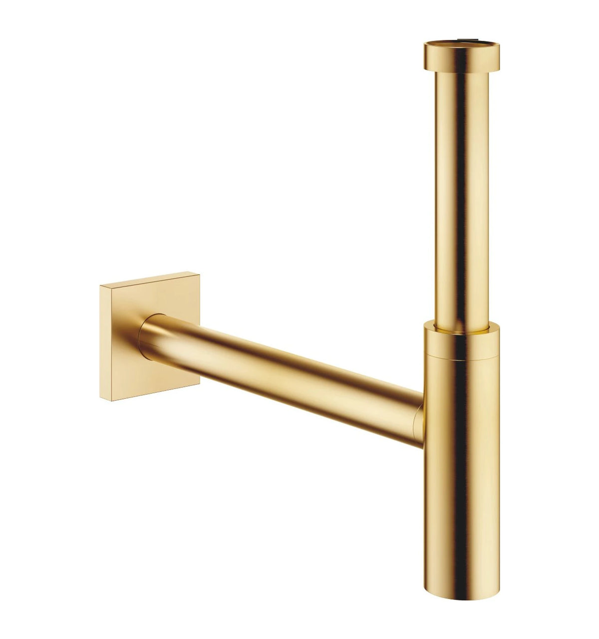 Dornbracht 10060780-28 Vattenlås 1 1/4 täckbricka 78x78 mm Borstad Mässing