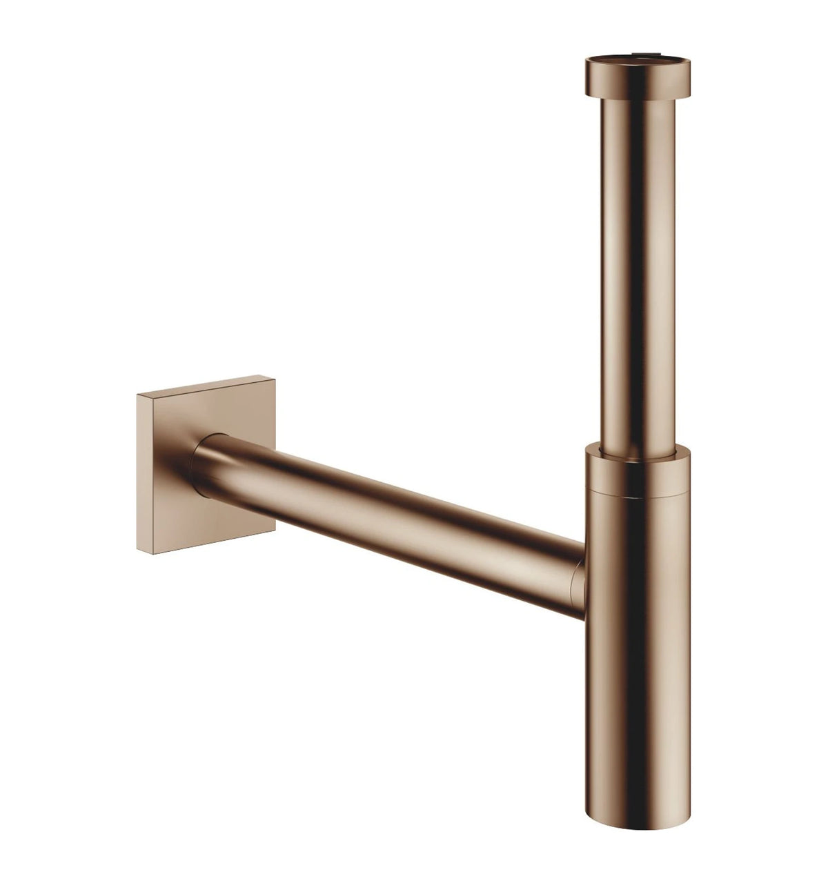 Dornbracht 10060780-42 Vattenlås 1 1/4 täckbricka 78x78 mm Borstad Brons