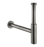 Dornbracht 10060970-99 Vattenlås 1 1/4 täckbricka Ø 70 mm Borstad Dark Platinum