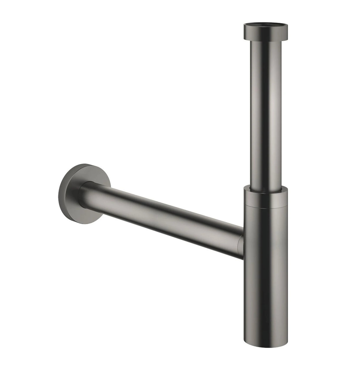 Dornbracht 10060970-99 Vattenlås 1 1/4 täckbricka Ø 70 mm Borstad Dark Platinum