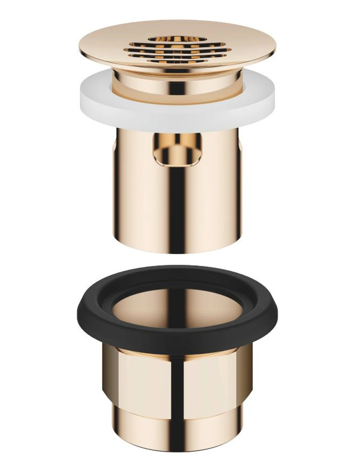 Dornbracht 10105970-26 Silventil 1 1/4 för tvättfat med bräddavlopp Light Gold