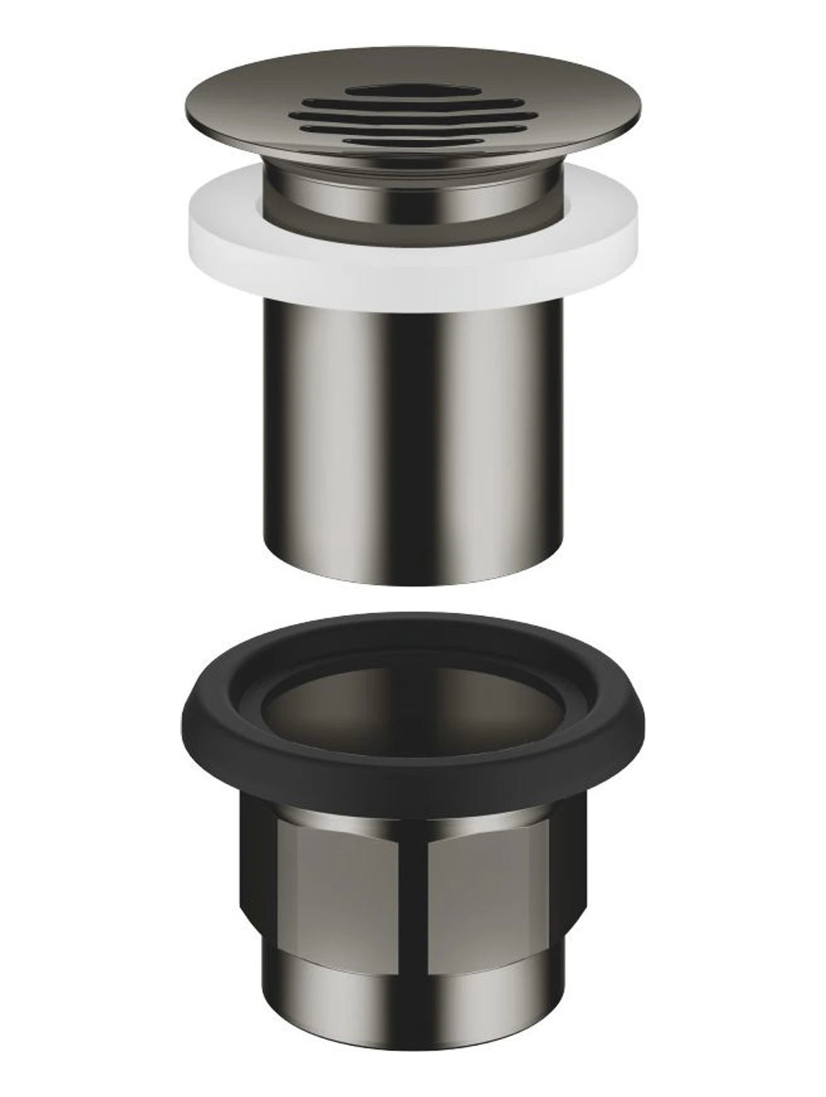 Dornbracht 10110970-19 Silventil 1 1/4 för tvättfat utan bräddavlopp Dark Chrome