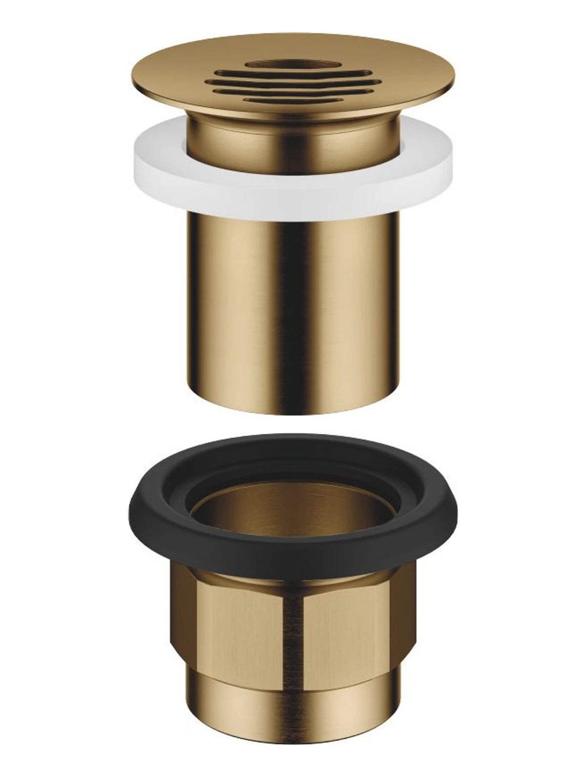 Dornbracht 10110970-39 Silventil 1 1/4 för tvättfat utan bräddavlopp Borstad Dark Brass
