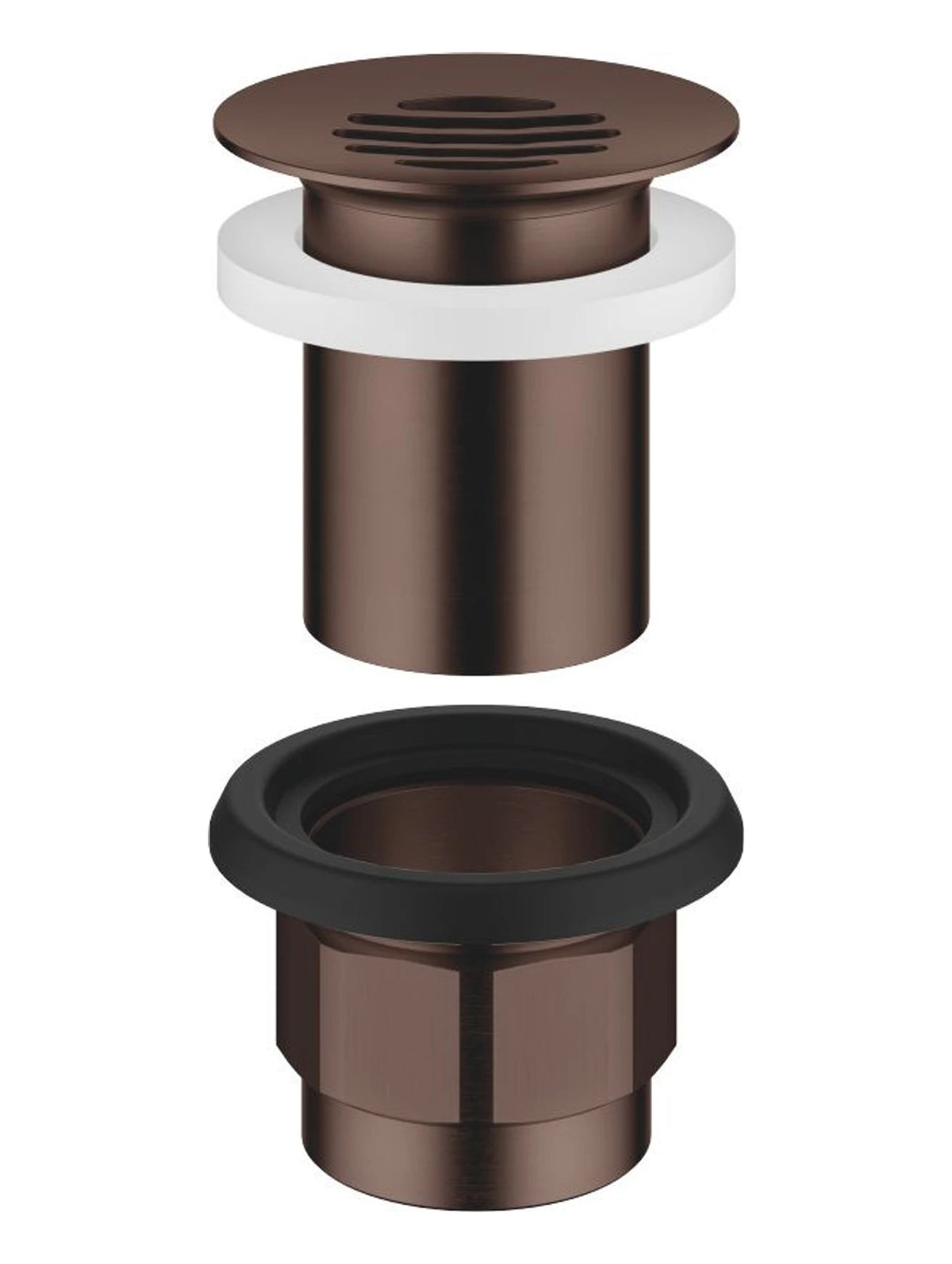 Dornbracht 10110970-43 Silventil 1 1/4 för tvättfat utan bräddavlopp Borstad Dark Bronze