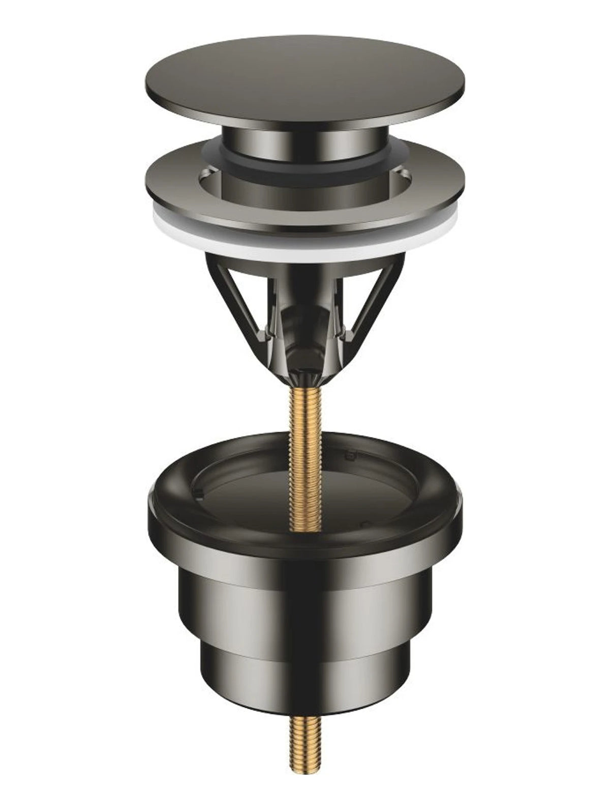 Dornbracht 10125970-19 Bottenventil Pop-up 1 1/4 Dark Chrome
