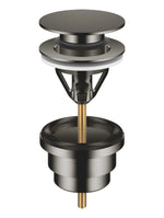 Dornbracht 10125970-19 Bottenventil Pop-up 1 1/4 Dark Chrome