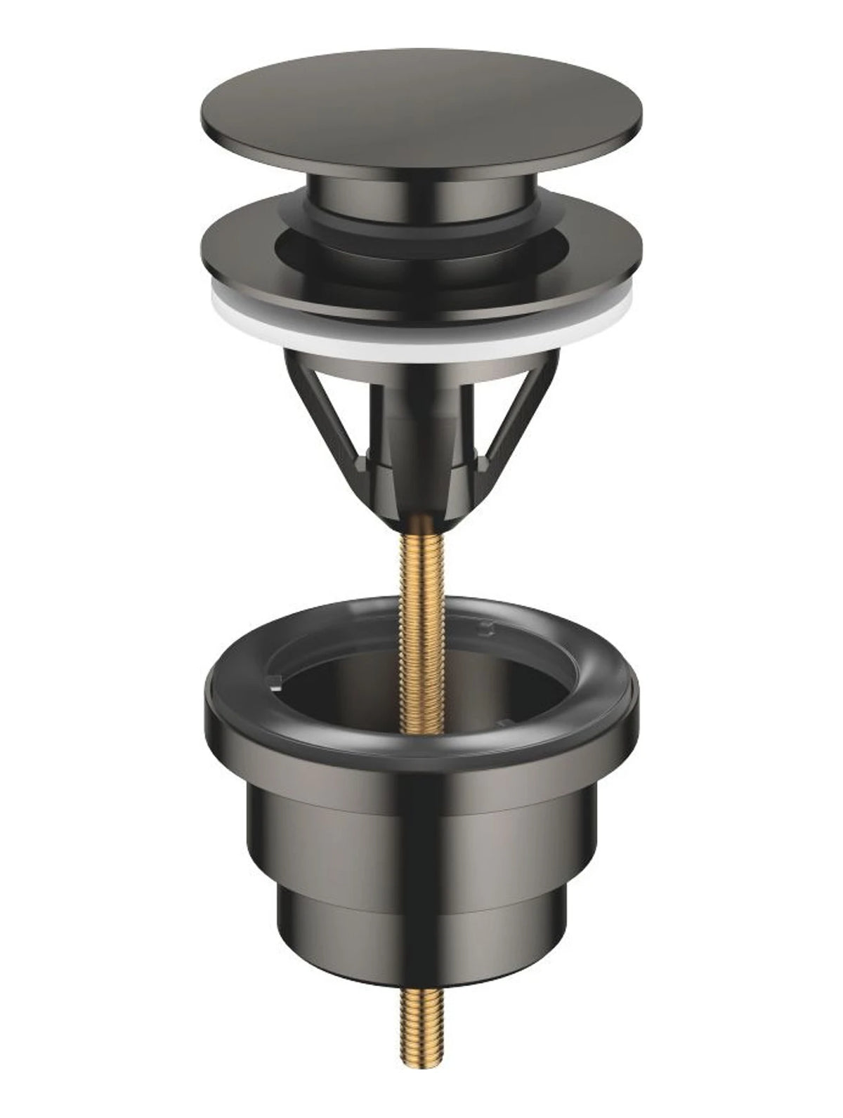 Dornbracht 10125970-99 Bottenventil Pop-up 1 1/4 Borstad Dark Platinum