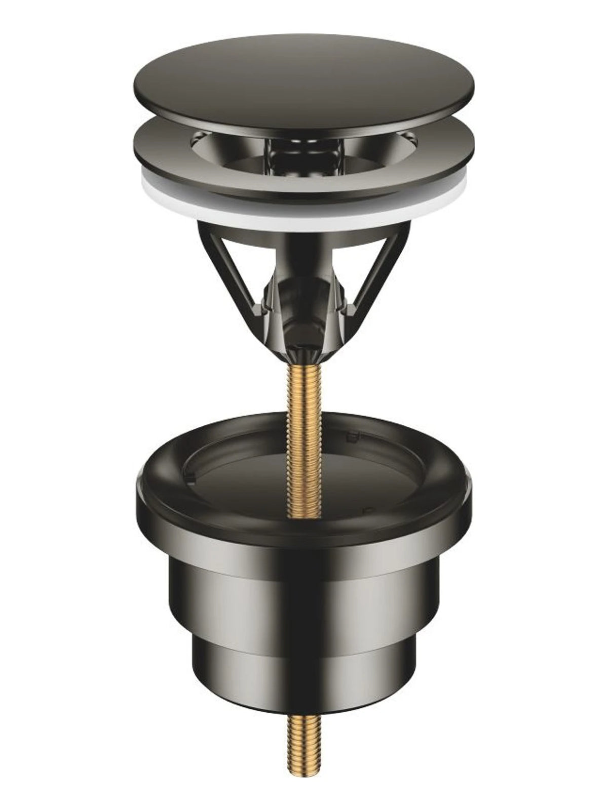 Dornbracht 10126970-19 Bottenventil Öppen 1 1/4 Dark Chrome