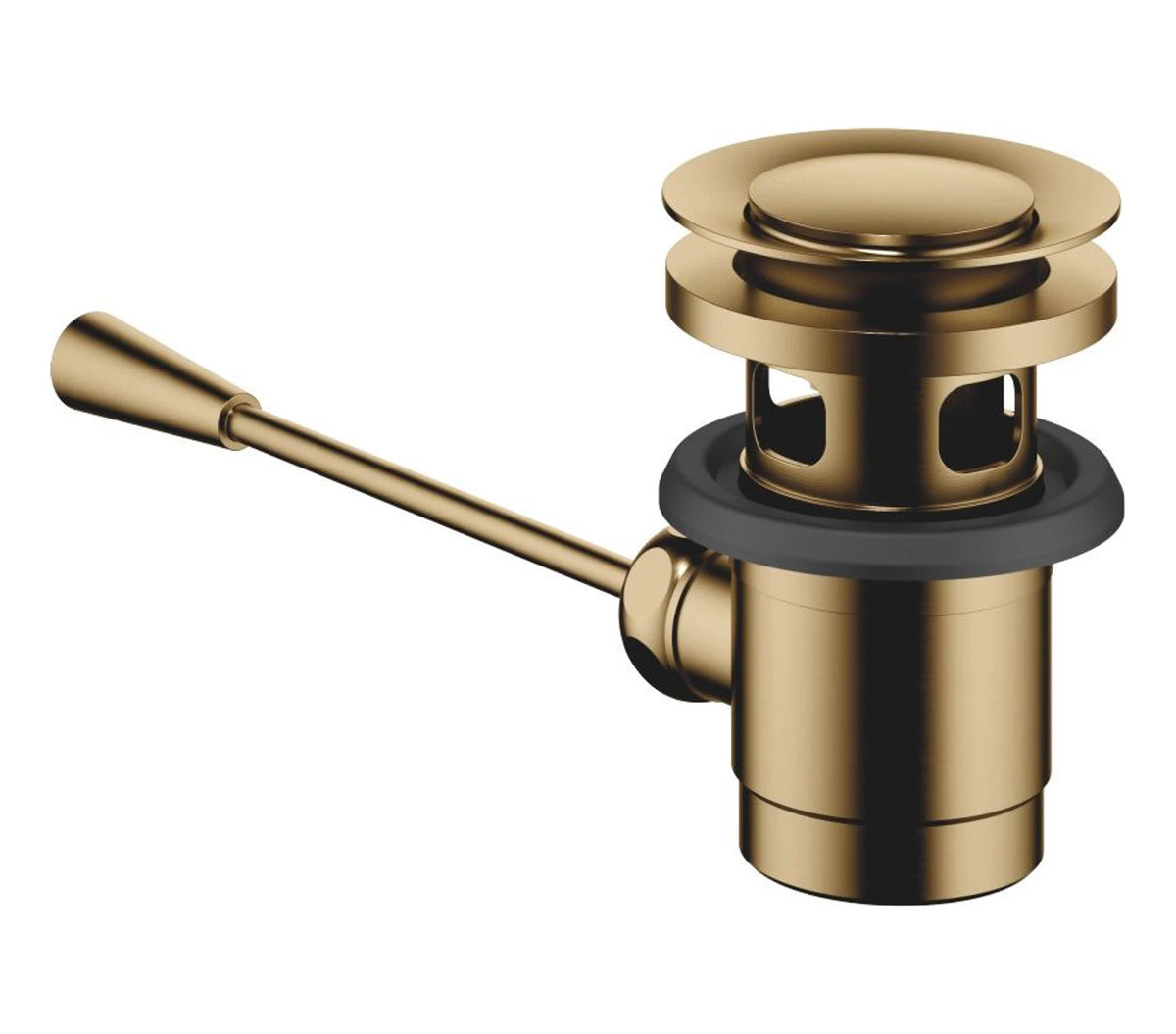 Dornbracht 10300970-39 Bottenventil Europeisk lyftventil 1 1/4 Borstad Dark Brass