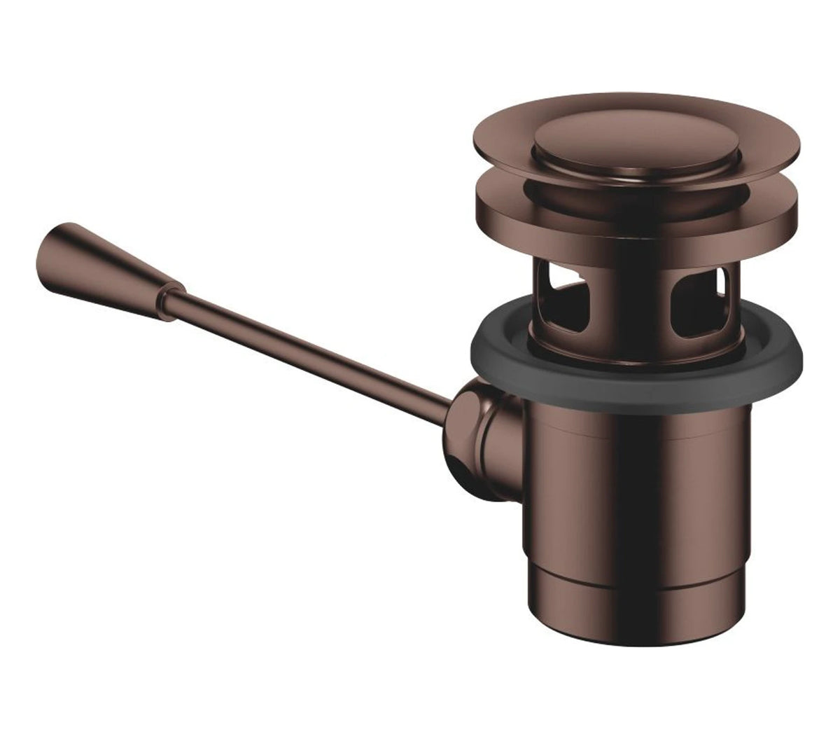 Dornbracht 10300970-43 Bottenventil Europeisk lyftventil 1 1/4 Borstad Dark Bronze