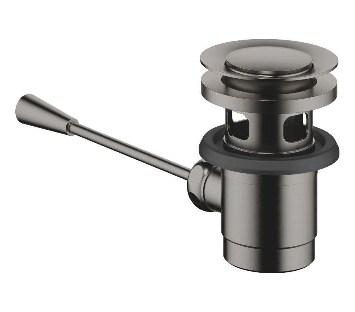 Dornbracht 10300970-99 Bottenventil Europeisk lyftventil 1 1/4 Borstad Dark Platinum