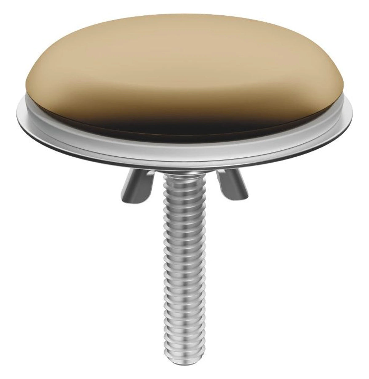 Dornbracht 12715970-39 Täckplatta till kranhål Borstad Dark Brass