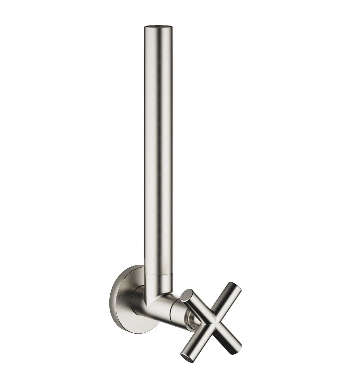 Dornbracht 22900892-06 Vinkelventil TARA kryssgrepp Ø 55 mm Borstad Platina
