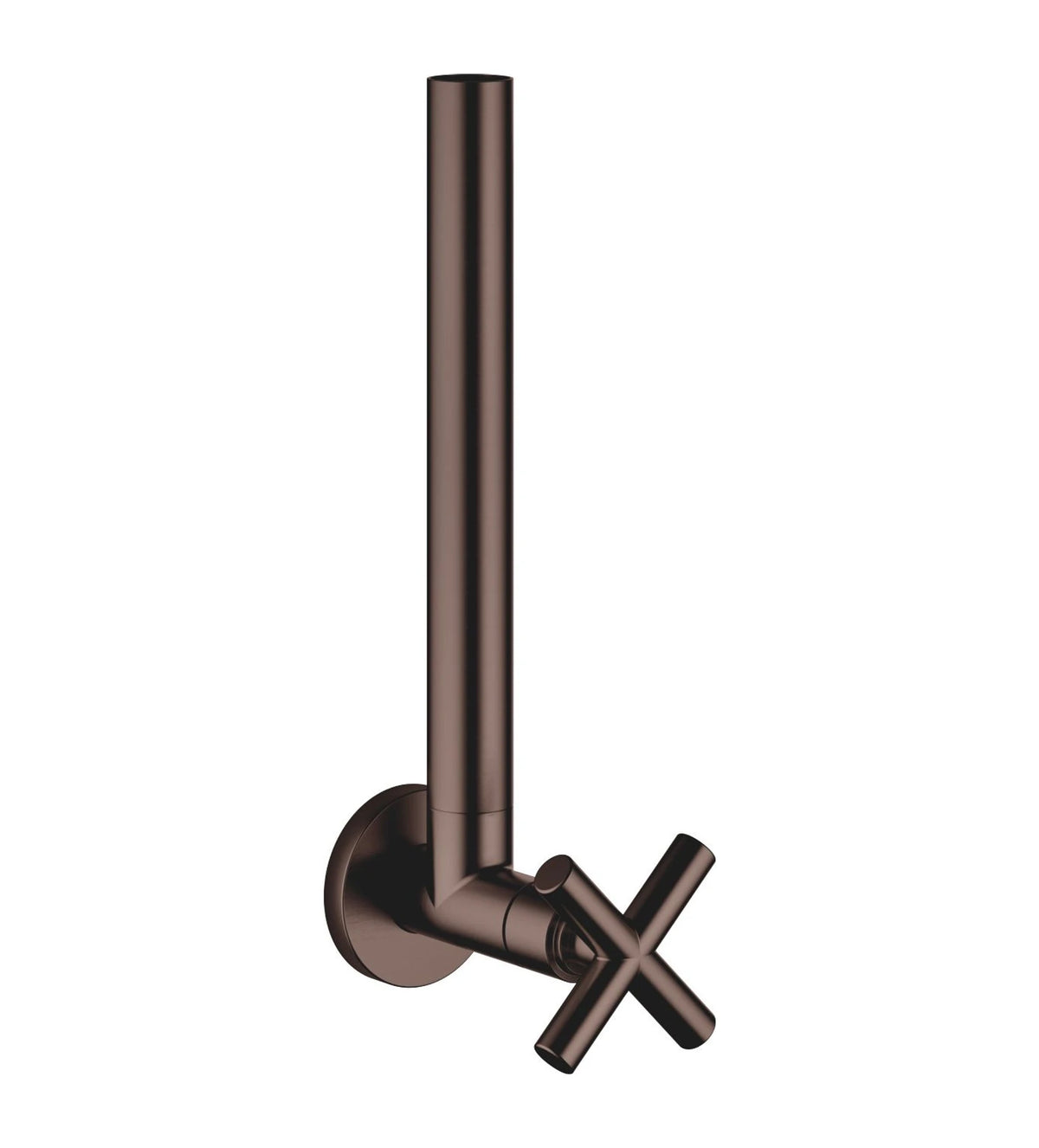 Dornbracht 22900892-43 Vinkelventil TARA kryssgrepp Ø 55 mm Borstad Dark Bronze