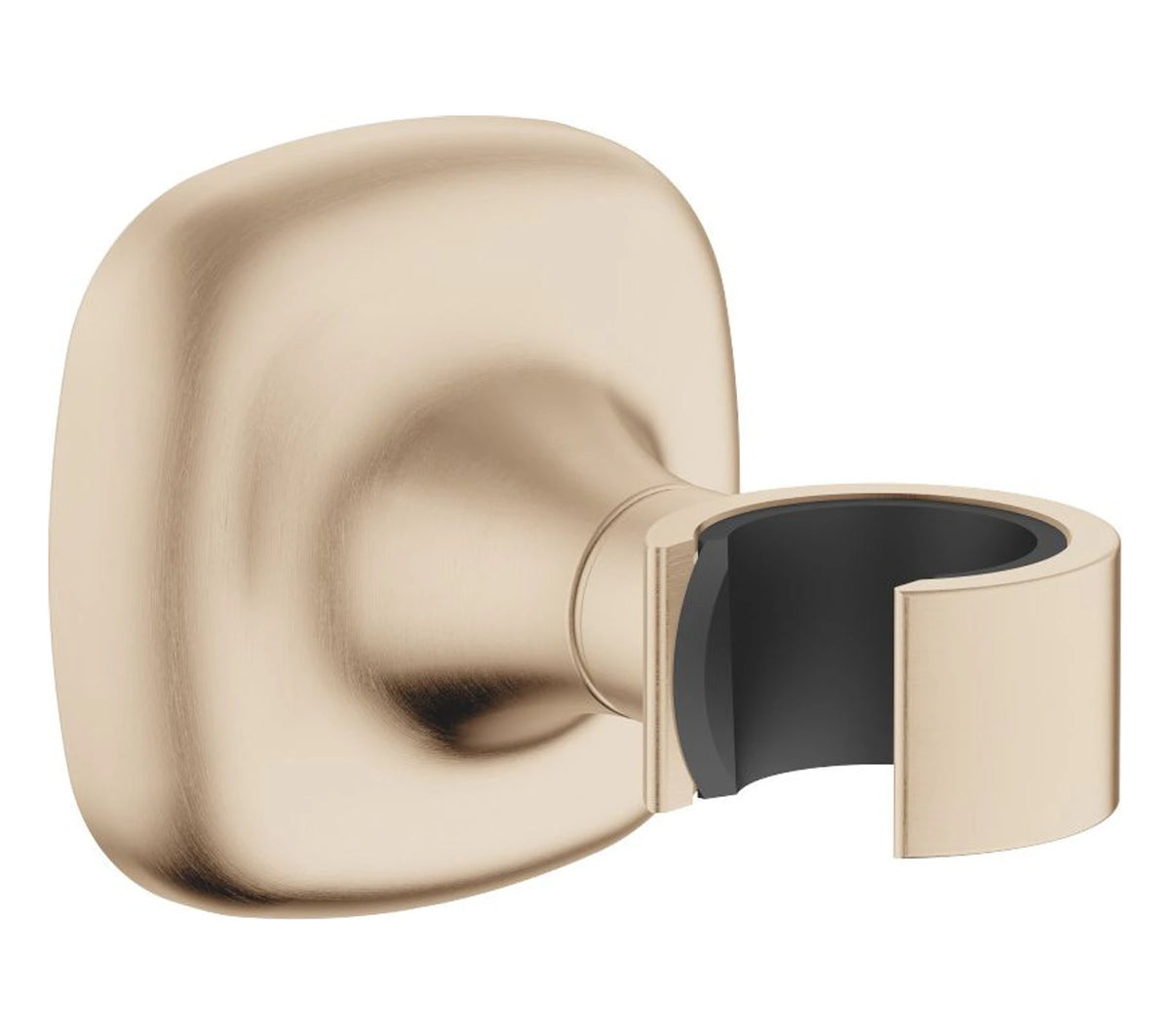 Dornbracht 28050404-46 Duschhållare COYA 60x60 mm Borstad Champagne