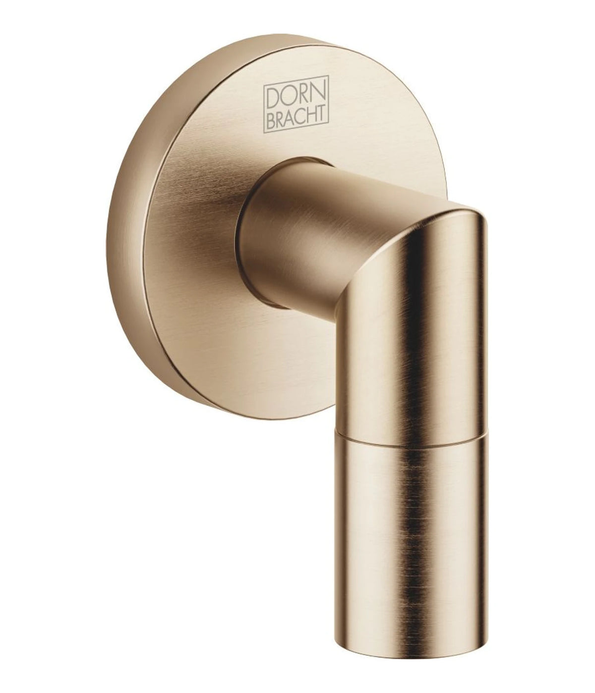 Dornbracht 28450625-27 Anslutningsböj för vägg Ø 55 mm Borstad Light Gold