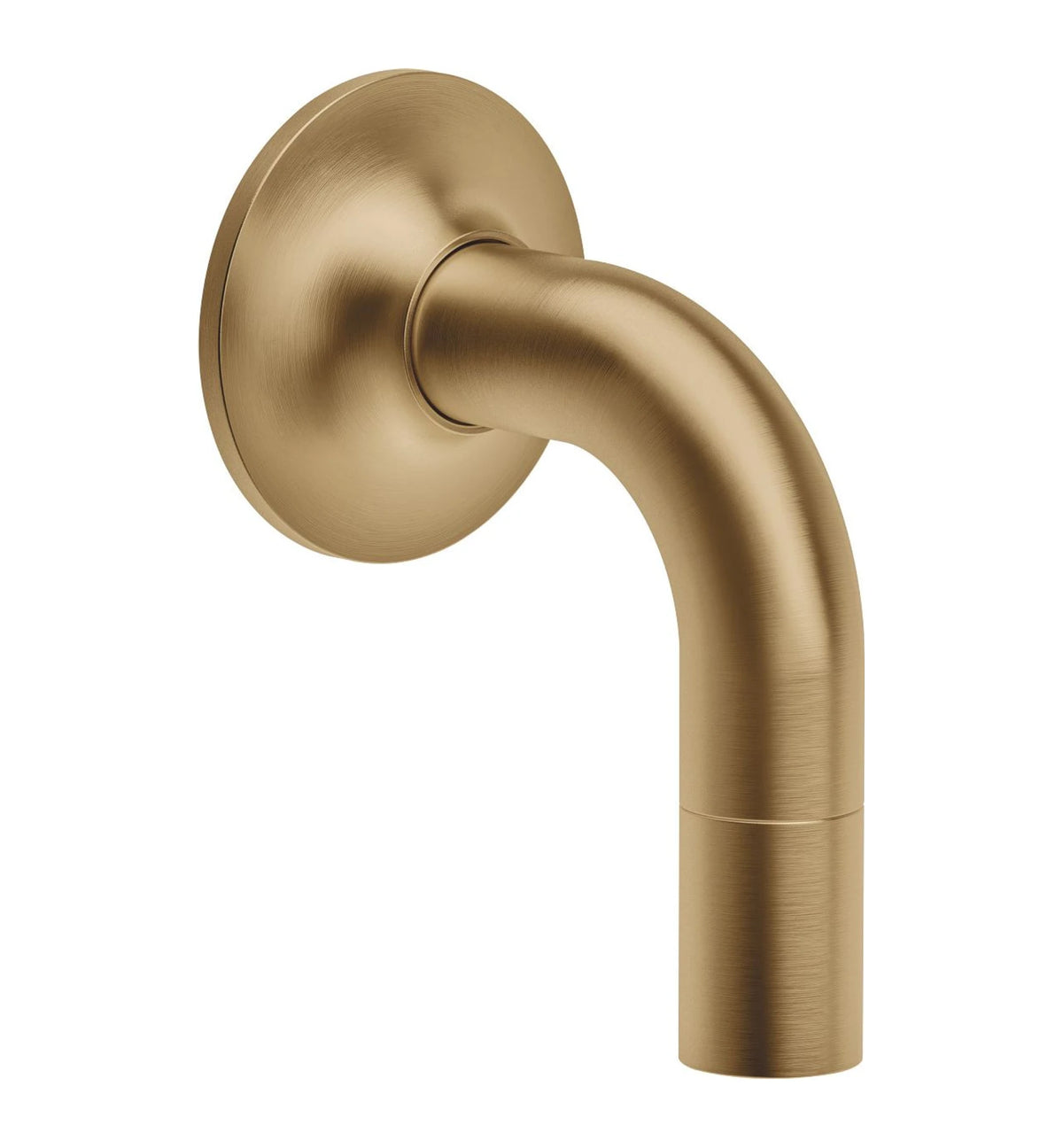 Dornbracht 28450809-39 Anslutningsböj VAIA för vägg Borstad Dark Brass