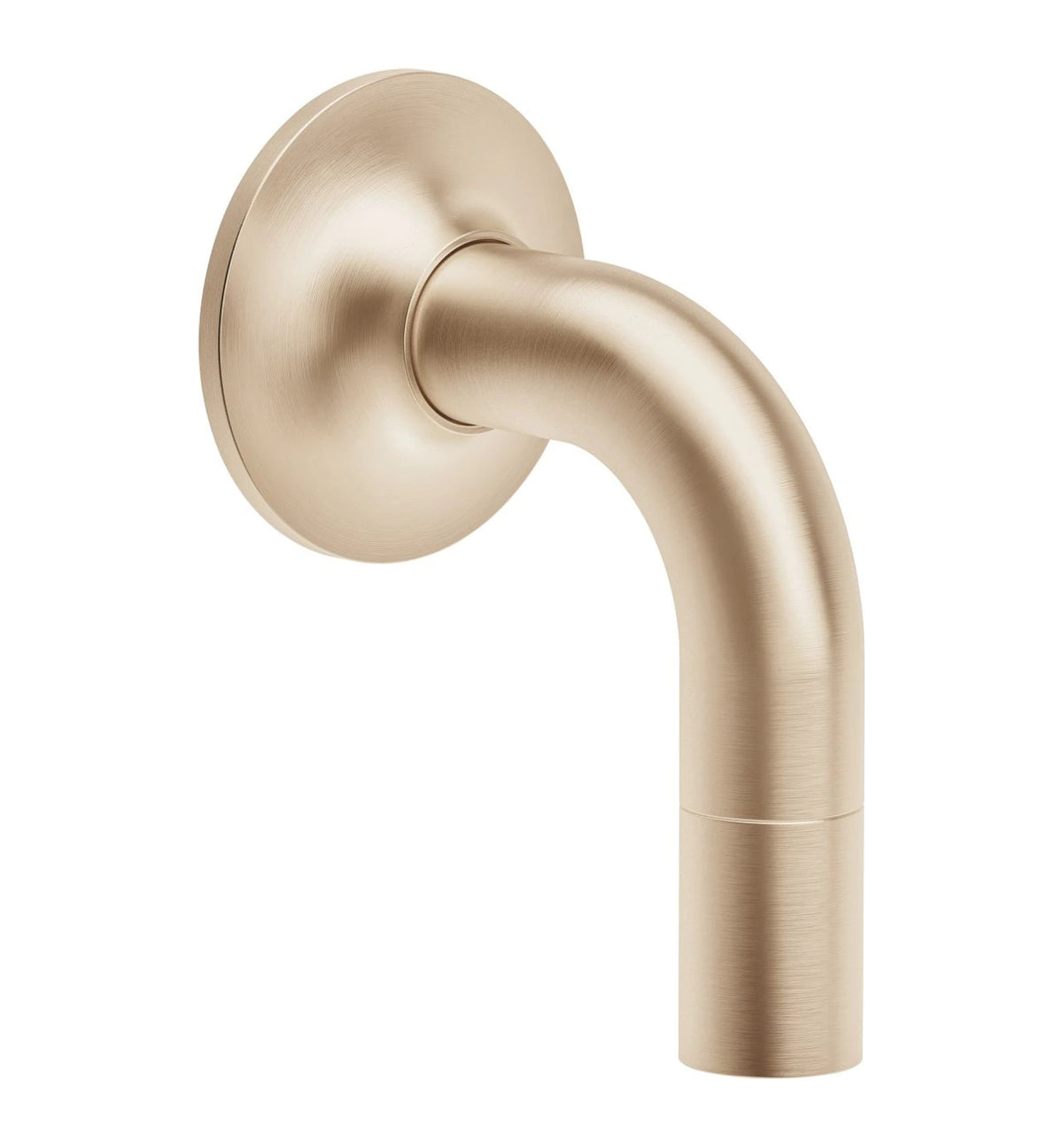Dornbracht 28450809-46 Anslutningsböj VAIA för vägg Borstad Champagne